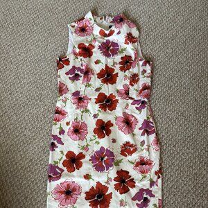 Brooks Brothers Mock Neck Floral New Without Tags